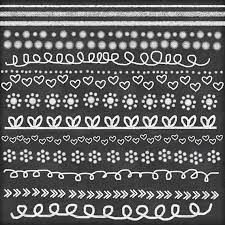 Chalk Clipart Doodle Chalk Borders Lines Hand Drawn Chalk Clip Etsy In 2021 How To Draw Hands Chalkboard Border Chalkboard Doodles