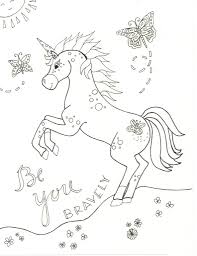 Imagenes de unicornios para dibujar. Unicorn Coloring Pages Raising Smart Girls