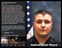 LRPD cop Joshua Kade Myers got fired for falling asleep