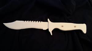 If on your own want free of charge printable knife. Wooden Bowie Knife Tutorial Free Templates Youtube