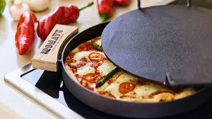 Ironate 3 Minute Brick Oven Pizza On Your Stovetop Brick Oven Pizza Just Cooking Brick Oven