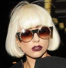 Lady Gaga Shaggy Short Blonde Hair Styles Art Human Hair Wigs Blonde Lady Gaga Hair Short Blonde Hair
