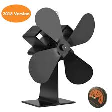 2018 Stromloser Ventilator Für Kamin Queta Kamin Ventilator Ofenventilator Feuerstelle Kaminöfen Heizlüfter Holzöfen öfen Wärmebetriebener