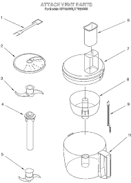 kitchenaid kfp350wh food processor