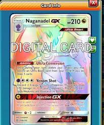 Pulling 2 rainbow rare pokemon cards from a booster box opening! Naganadel Gx Rr Rainbow Rare Pokemon Tcg Online Ptcgo 2