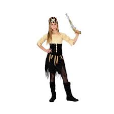 Quelle que soit la saison, la robe (ou la jupe) est une pièce incontournable et indémodable du dressing de votre petite fille. Deguisement De Pirate Pour Fille Avec Robe Et Foulard Tete De Mort