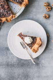 Honey White Miso Walnut Pie The Brick Kitchen Recipe Walnut Pie Baking Food