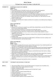 Curriculum vitae or cv is also known as resumes and it is a document which an applicant furnishes cvs allow the recruiters to determine whether or not the applicant is qualified for the job for which. Executive Driver Resume Samples Velvet Jobs