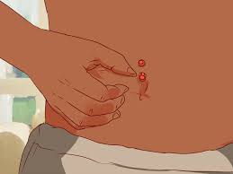 Bigger size needle may cause more pain as compared to smaller needle. How To Pierce Your Own Belly Button At Home With Pictures