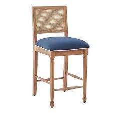 Maybe you would like to learn more about one of these? One Kings Lane Open House Jasmine Cane Bar Stool In Navy Bed Bath Beyond