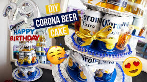 Cupcakes birthday men cake recipes 19 ideas for 2019 #cake #recipes #cupcakes #birthday. Diy Making A Diy Corona Beer Cake For My Boyfriend S Birthday Gift Ideas For Him Youtube