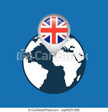 Mapa diacrónico de todos los territorios que en algún momento formaron parte del imperio británico. Mapa Mundial Con Bandera De Puntero Inglaterra Mapa Mundial Con Bandera De Puntero Vector De Ilustracion Eps 10 Canstock
