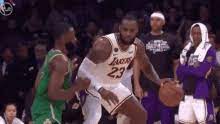 Welcome to the #lakeshow | 17x champions. Celtics Lakers Gifs Tenor