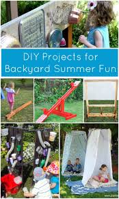 Check out these 60 outdoor activities and choose the ones that will keep your children smiling all summer long. Summer Diy Projects For Backyard Fun Fantastic Fun Learning