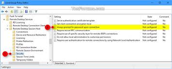 Unknown username or bad password. Enable Always Prompt For Password Upon Remote Desktop Connection Tutorials