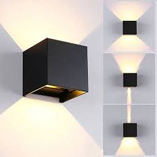 goedkope moderne korte kubus verstelbare opbouw 6 w led wandlampen indoor outdoor waterdichte ip65 aluminium wandl tuinverlichting wandlamp veranda verlichting