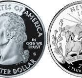 ¼ Dollar "Quarter Nevada" (argent) - États-Unis – Numista