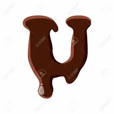 Sometimes y can be used as a vowel. Letter U From Latin Alphabet With Numbers And Symbols Made Of Dark Melted Chocolate Royalty Free Cliparts Vectors And Stock Illustration Image 62000795