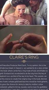 Outlander Season 4 Claire S Ring Outlander Season 4 Outlander Outlander Series