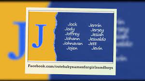 Modern baby boy names starting with j first we'll start with the most popular baby boy names in 2021: Unique Boy Names That Start With J Youtube