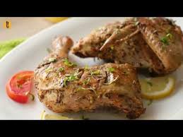 Grilled Greek Chicken Recipe By Food Fusion Youtube Greek Chicken Recipes Ramzan Recipe Recipes