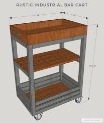 Set the depth gauge on your circular saw for 2 deep and set the rip fence for 2 wide. Build An Easy Diy Bar Cart For Your Next Holiday Party Building Strong