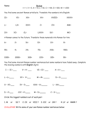 Math pdf roman numbers 1 to 1000. Roman Numerals Presentation 3 Differentiated Worksheets And Word Problems Extension Teaching Resources