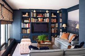 Bookcase Feature Wall We decided to give spacejoy a try and so glad we did.