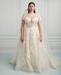 Cap Sleeve Lace Illusion Plus Size Wedding Dress David S Bridal Davids Bridal Wedding Dresses Plus Wedding Dresses Ball Gowns Wedding