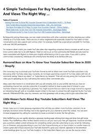 Get non drop youtube views which are top quality. Simple Trick To Increase Youtube Subscribers By 400 Gleam Things To Know Before You Get This By B2kqhgq438 Issuu