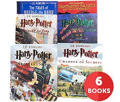 Harry potter and the philosopher's stone deluxe edition. Harry Potter Illustrated Collection Pack Of 6 By Hardcover Book Collection The Parent Store