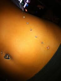 Stomach Piercings Body Piercings Piercings Dermal Piercing