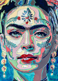 Frida Dia de los Muertos Painting by Kerry Inkster