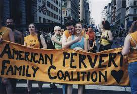 American Pervert Family Coalition Banner - TFI