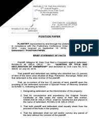Position paper regulation of virtual asset trading platforms. Verified Position Paper Sample Philippines Your City Is Experiencing Water Interruption From Chegg Com So Please Help Us By Uploading 1 New Document Or Like Us To Download Lenna Holley