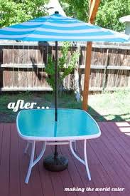 How To Make A Perfect Glass Patio Table Makeover