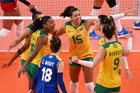 A seleção brasileira feminina de vôlei voltou a vencer a república dominicana. Olimpiadas De Toquio Brasil Bate Republica Dominicana No Volei Feminino Em Tie Break Olimpiadas Esportes O Povo
