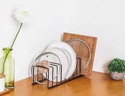 Find hanging pot racks for small kitchens when you shop at sears. Pot Lid Organizers Martha Stewart