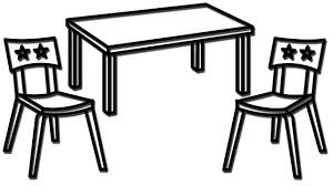 Draw Dinner Table And Dining Chair How To Draw Dining Chair Coloring Ashley Furniture Chairs Accent Chairs For Living Room Table And Chairs