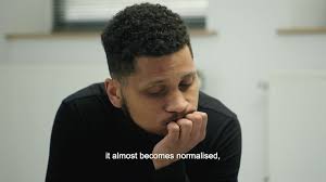 A segment has been cut out of the back of his head. The sun, and the whole  world with it, peep in. It makes him nervous, it dist