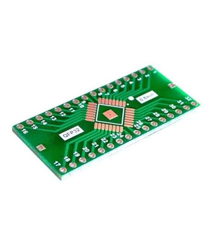 TQFP LQFP EQFP QFP32 SMD 0.8mm to DIP32 Adapter PC