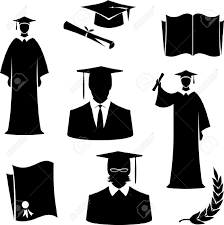 Cap And Gown Cliparts Stock Vector And Royalty Free Cap And Gown Illustrations Cap And Gown Gown Illustration Silhouette Images