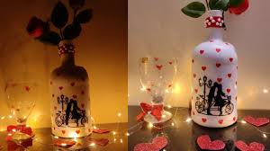 Diy Bottle Art Special Gift For Anniversary Valentine S Day Romantic Bottle Art Handmade Gifts Youtube 36 cute valentine's day cards to show your love. diy bottle art special gift for anniversary valentine s day romantic bottle art handmade gifts