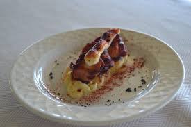 Parmentier De Patata Amb Pop Caramel Litzat I Gratinat Amb Allioli Del Restaurant Les Vistes De Bonmont Plat Participant A Les Vii Jornades Gastronomiques De