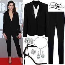 English singer dua lipa is the recipient of numerous awards. Dua Lipa 2017 Brits Awards Outfit Steal Her Style