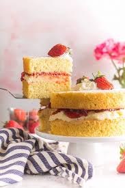 We are including this excellent video tutorial from the creator to show you how to make your sponge cake, step by step. Gluten Free Victoria Sponge Cake Recipe A Saucy Kitchen