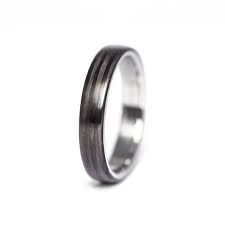 Carbon Fiber And Stainless Steel Ring Stainless Steel Etsy Stainless Steel Wedding Bands Stainless Steel Rings Etsy Wedding Rings