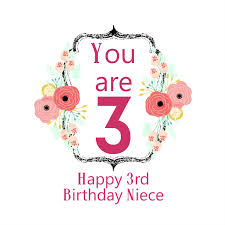 You have completely turned our lives around. Free Printable Happy 3rd Birthday Niece Queentulip