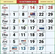 Nije bila prijestupna godina, imala je 365 dana. Kalendar Malaysia Tahun 2018 Dan Cuti 2018 Layanlah Berita Terkini Tips Berguna Maklumat