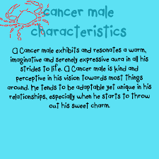 Cancer is a creative sign and many cancers have artistic talents. Cancer Traits Male Cancerwalls
